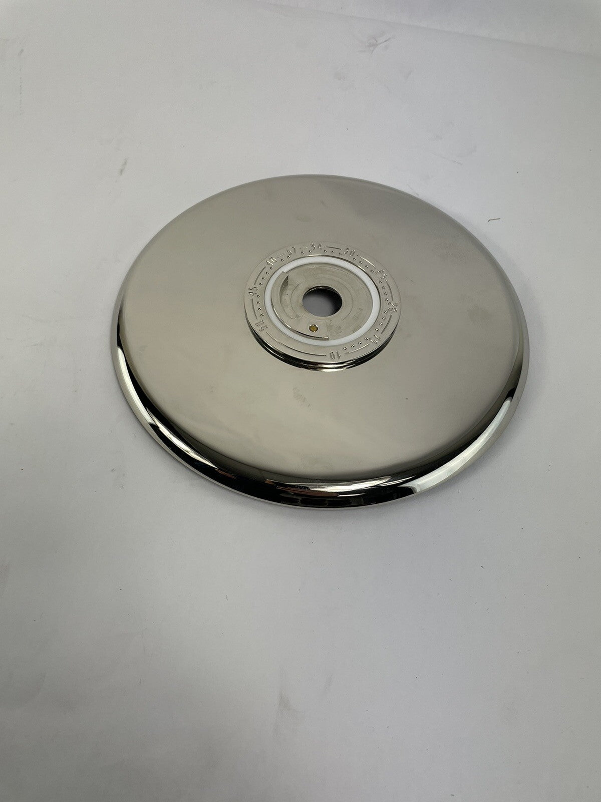 THG Paris Broadway polished nickel trim plate for Eurotherm thermostat 8.5 inch bathroom control