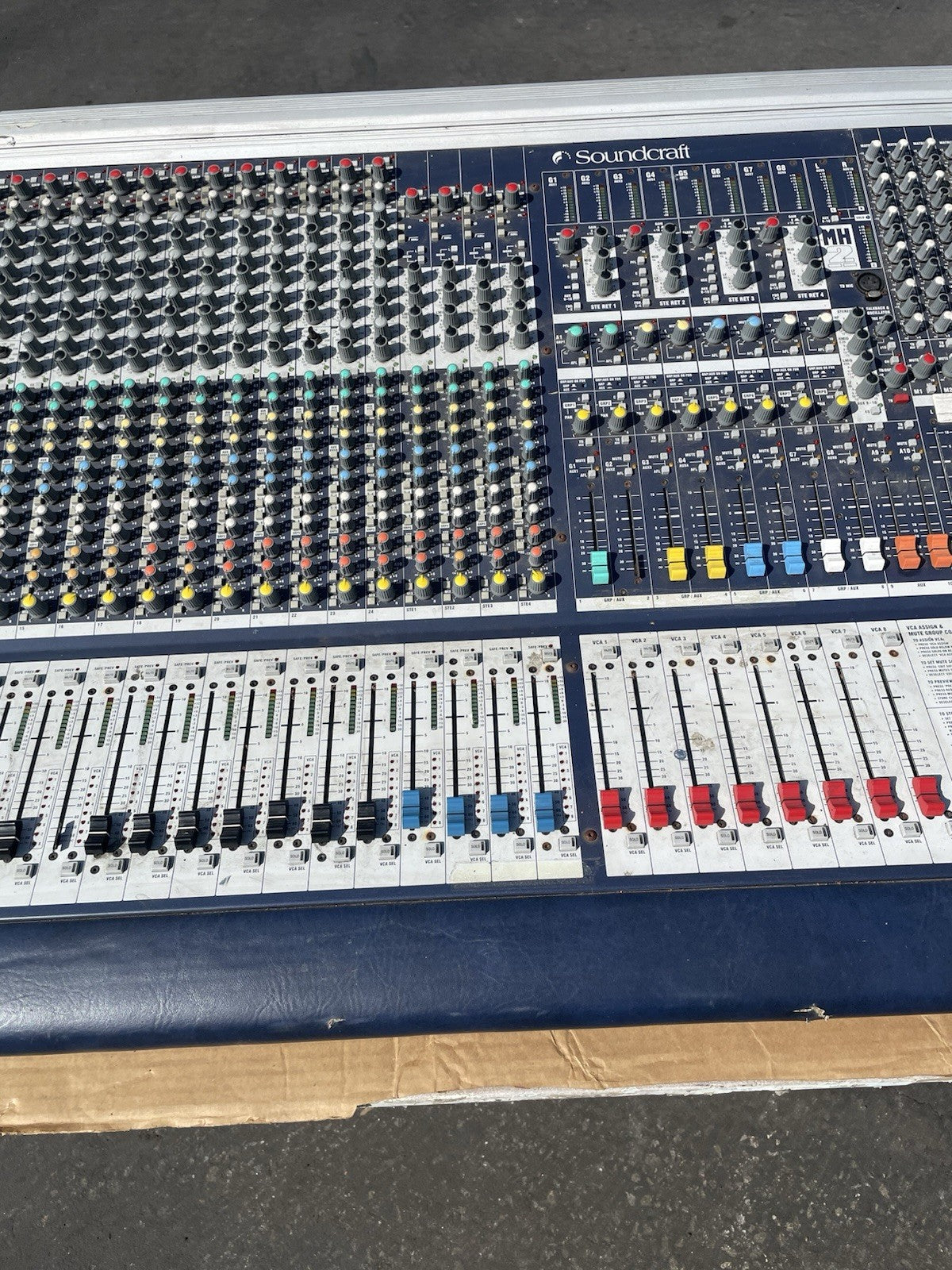 Soundcraft MH2 48 Channel Console - 48 Mono 4 Stereo 10 Aux 8 Groups 4 Matrix