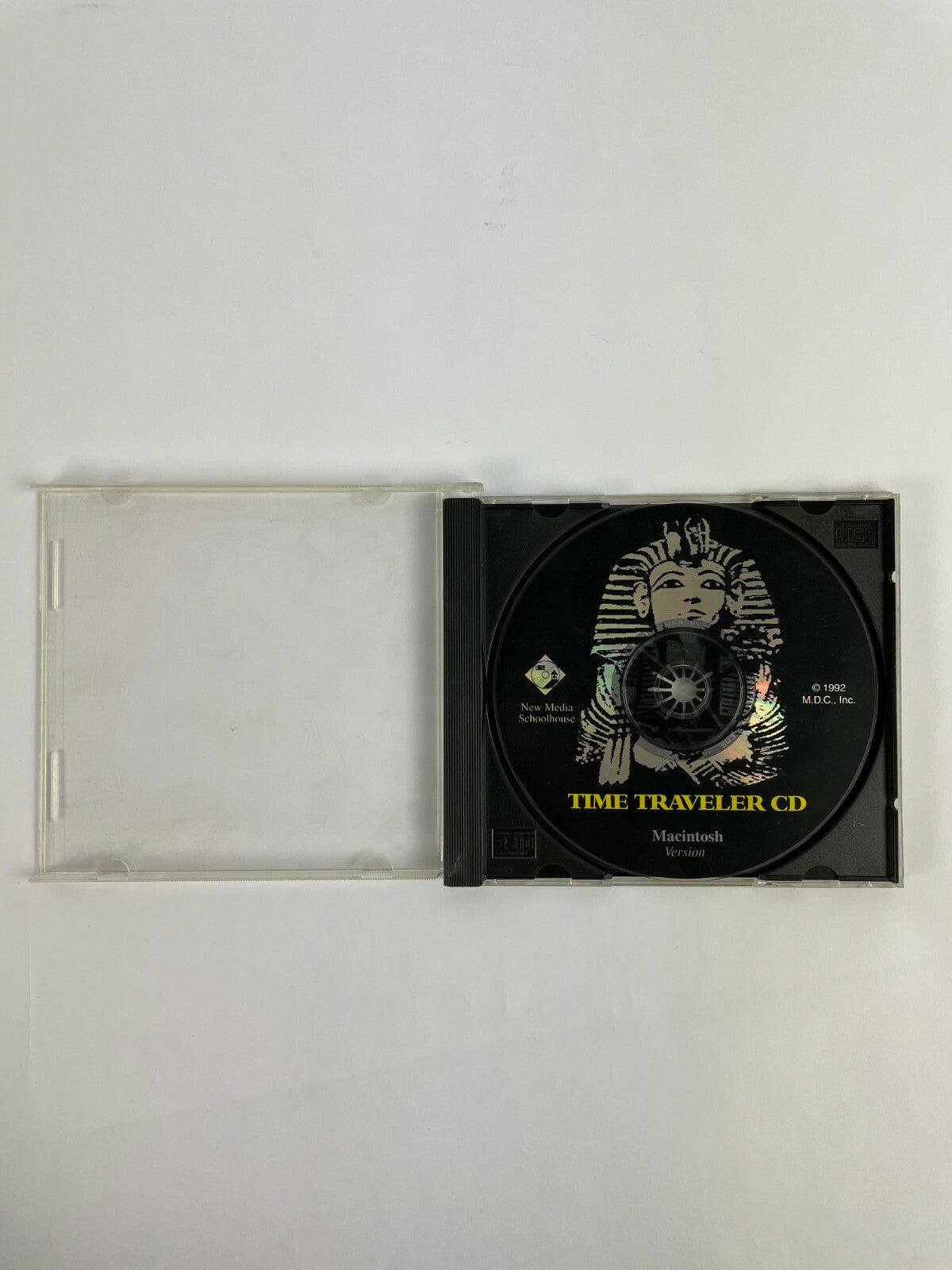 Time Traveler CD 1992 New Media Schoolhouse Macintosh