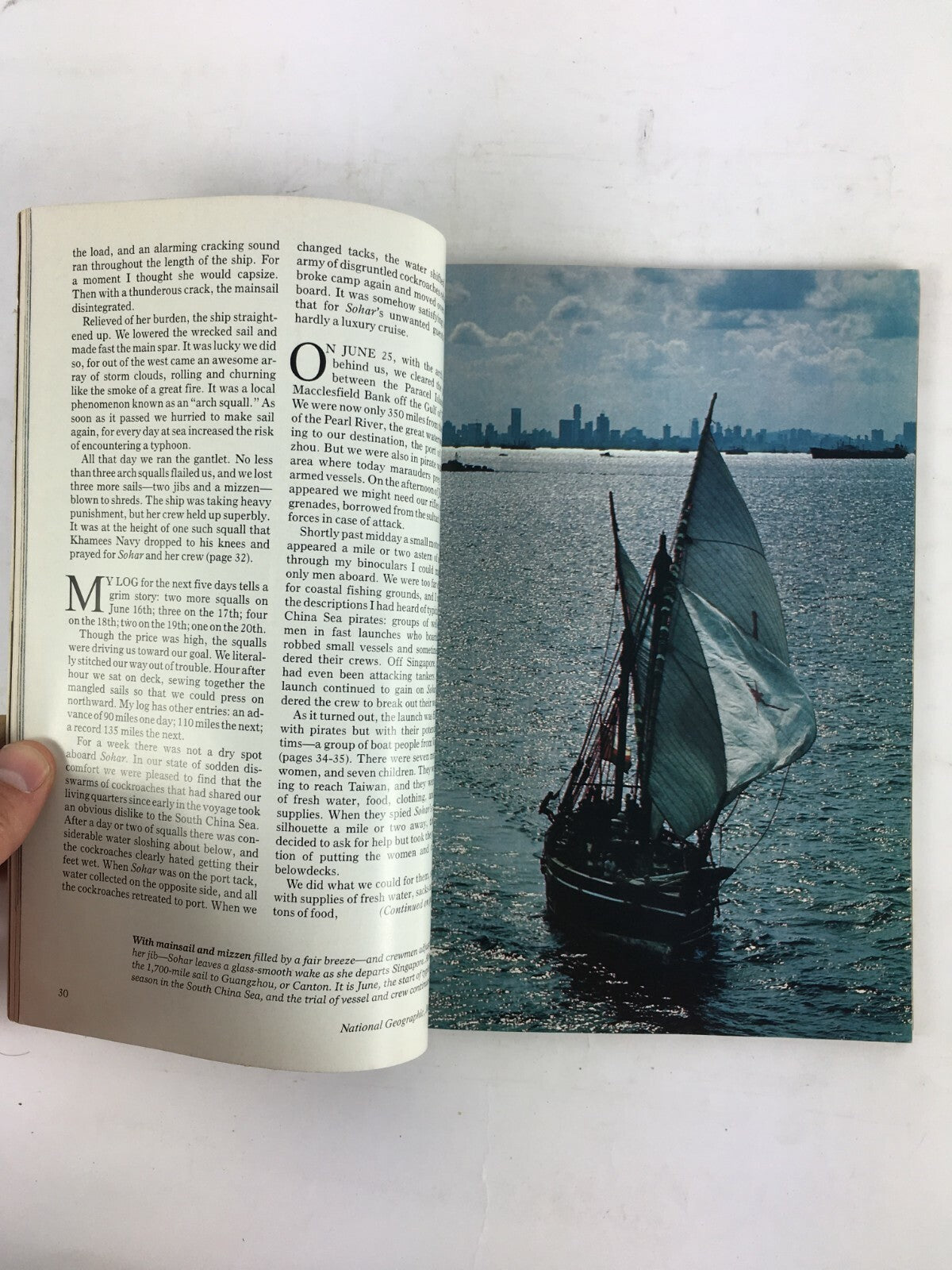 July 1982 National Geographic Magazine In the wake of Sindbad Willa Cather