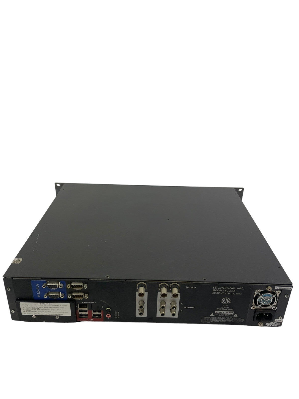 Leightronix TCD/NX Two Channel Two-Channel, MPEG MPEG-2 Digital Video Server
