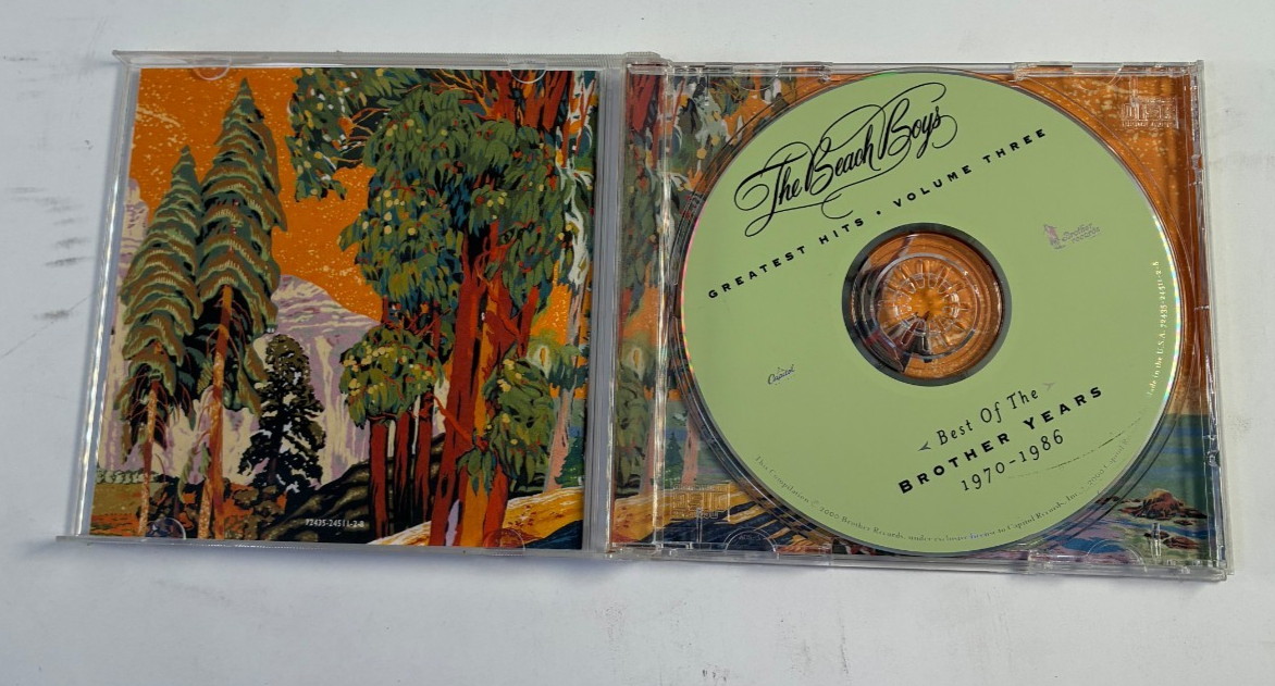 Beach Boys Greatest Hits Vol 3 Best Of Brother Years 1970-1986 Capitol CD 2000