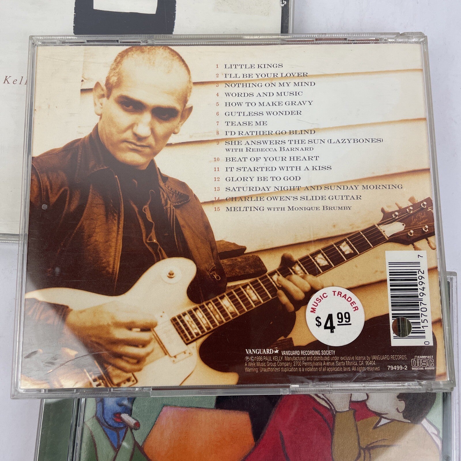 3 x " Paul Kelly " CD Lot - Wanted Man + Words & Music + Ways and Means (2 Disc)