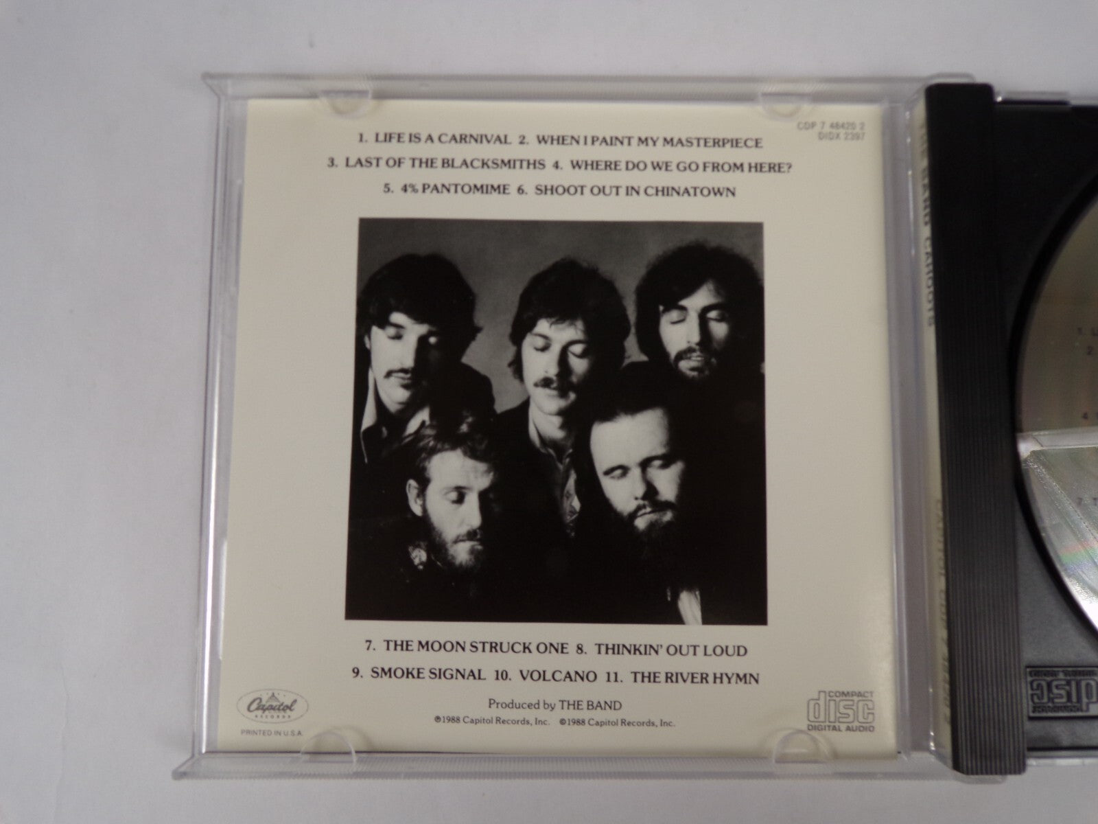 The Band Cahoots CD #10