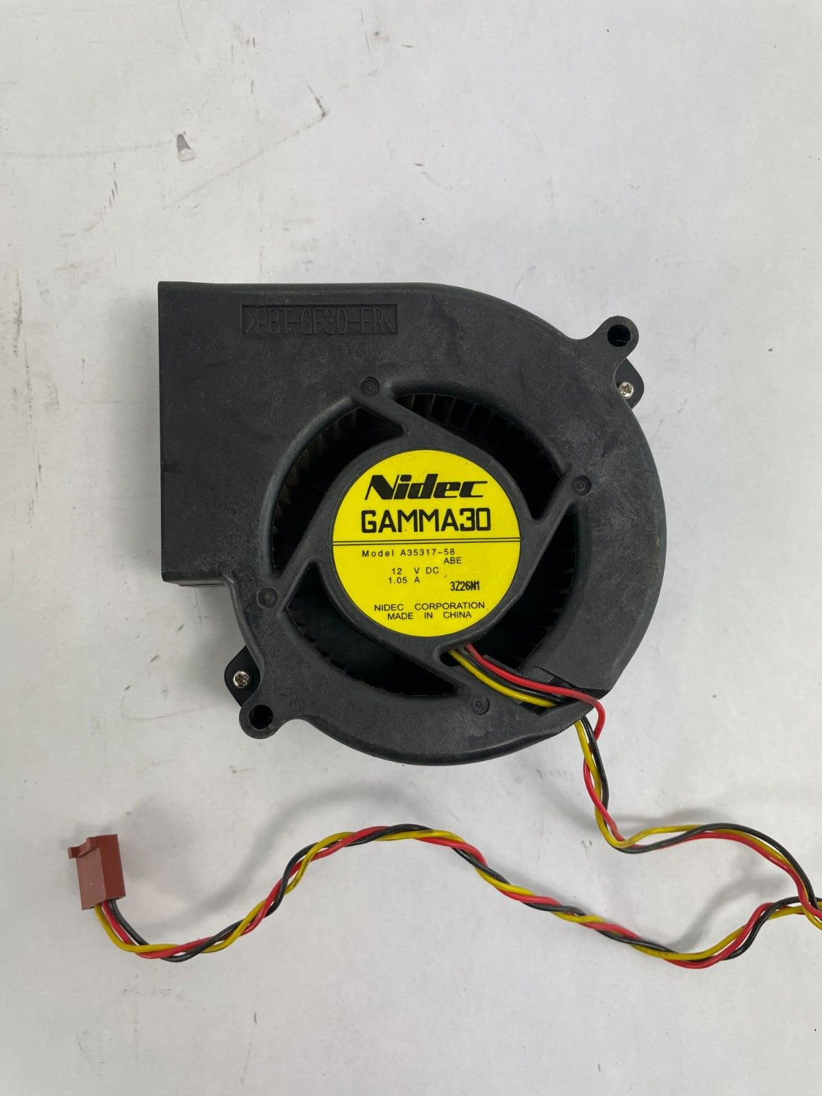 Nidec Gamma30 A35317 - 58 DC12V 2 - Wire CPU Cooling Fan