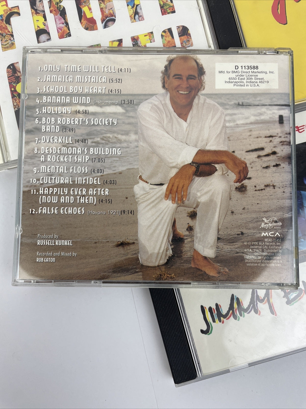Jimmy Buffett CD Lot of 5: A SAILOR FRUIT CAKES Banana Wind American Storyteller