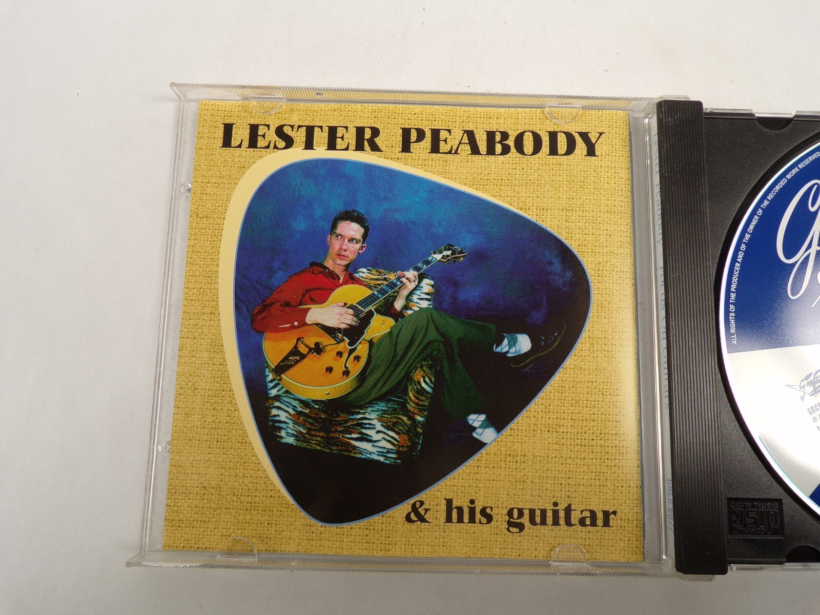 Lester Peabody Focus On Guitars Nine O Clock Special Blue Wind Sweet Rosie CD#52