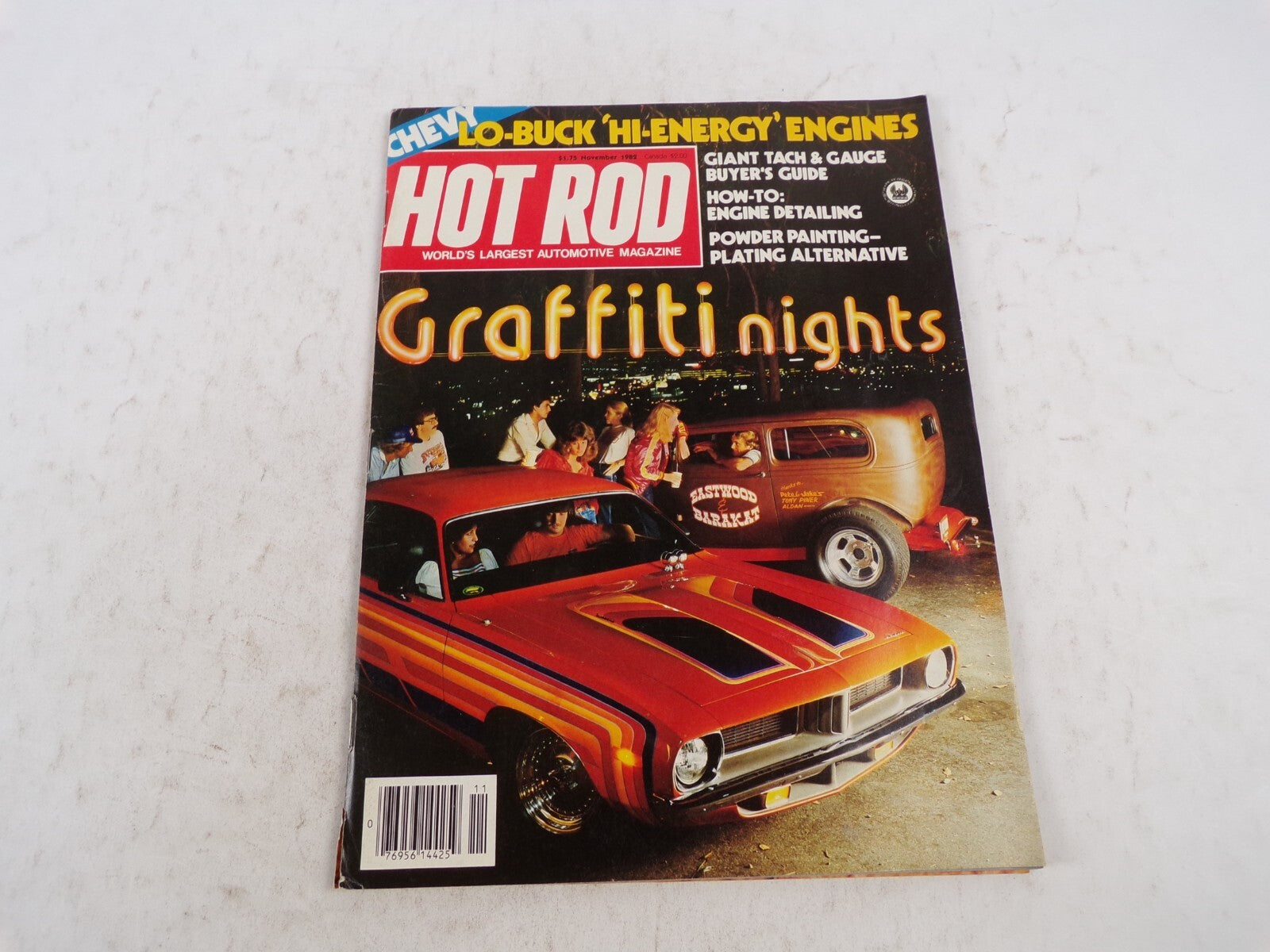June 1986 Hot Rodding Magazine Graffiti Nights Chevy Lo-Buck 'HI-Energy' Engine