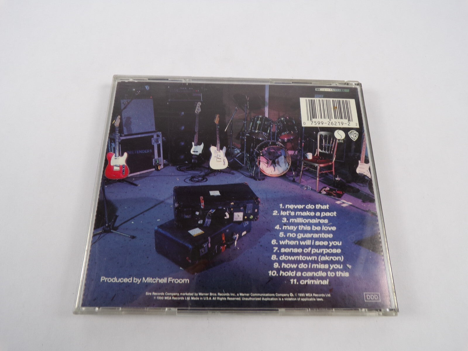 Pretenders Never Do That Let's Make A Pact May this be love No Guarantee CD#47