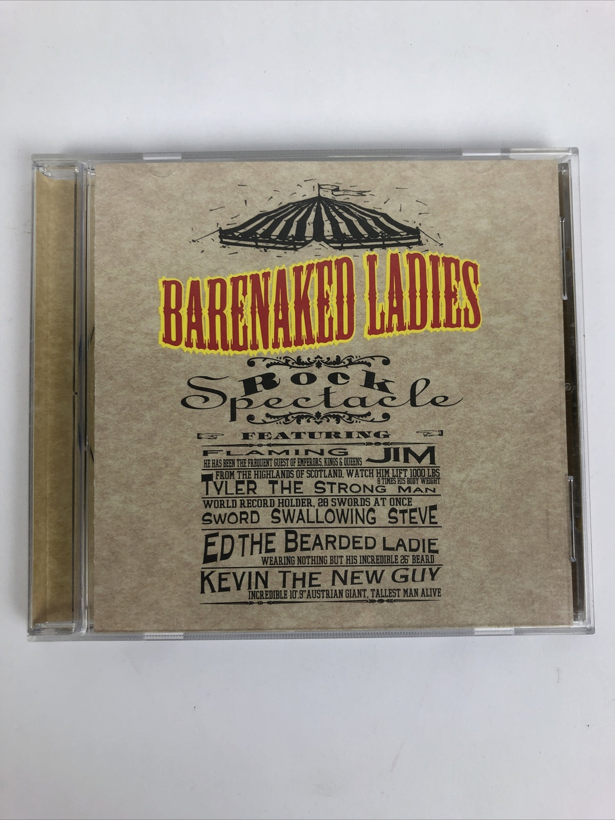 BARENAKED LADIES " Rock Spectacle Music " Live Recording Digital Audio CD - #56