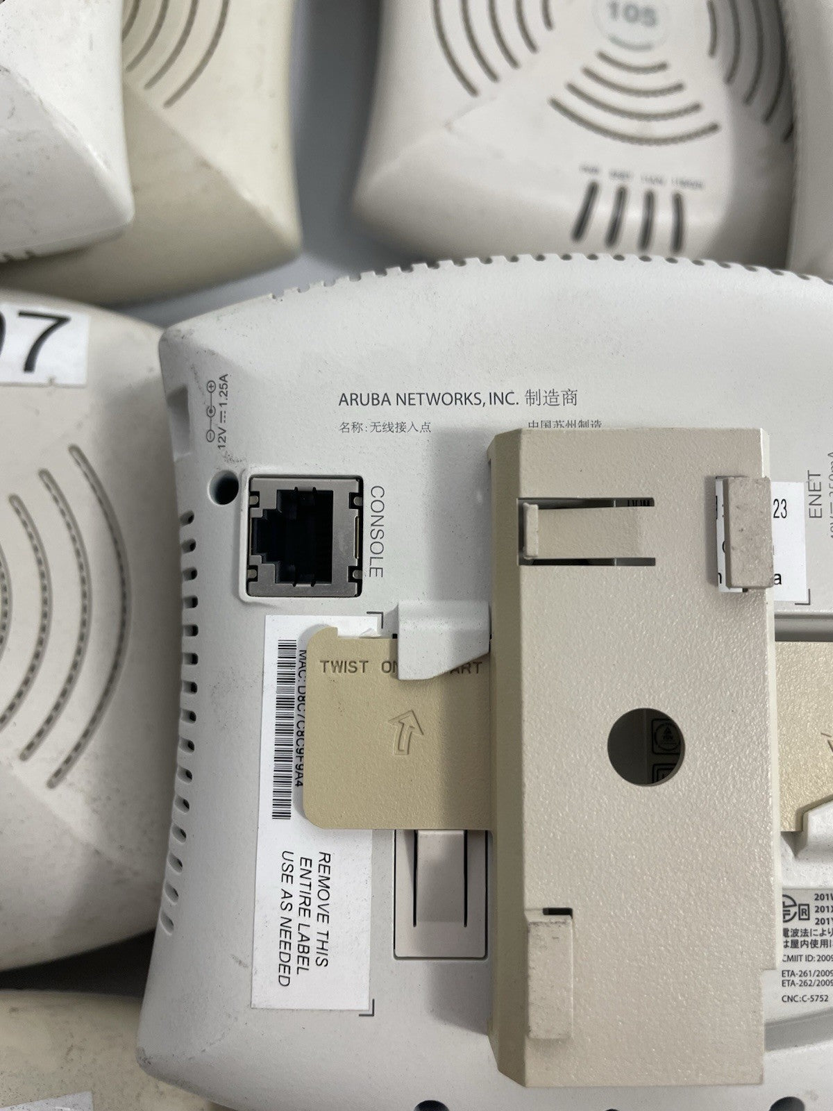 Lot of 43 Aruba AP-105 Ethernet 10/100/1000Base-T Wireless Access Point