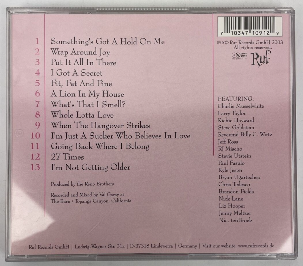 Candye Kane - Whole Lotta Love Digital Audio CD (2003) #RUF Records 13 Tracks JK