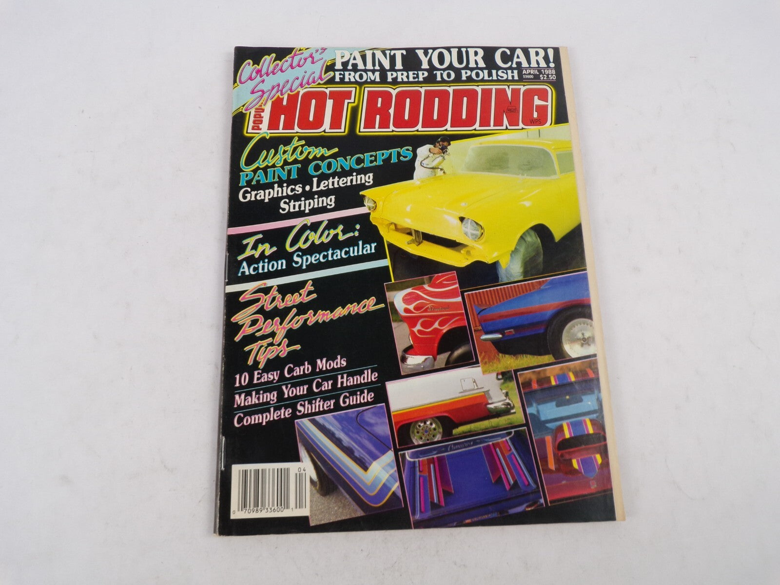 April 1988 Hot Rod Magazine Paint Your Car! From Prep To Polish Collector's Spec