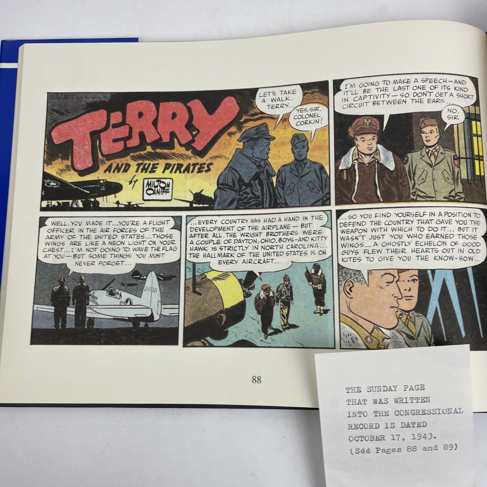 TERRY AND THE PIRATES COLOR SUNDAYS Volume 9 Hardcover (Flying Buttress 1992)
