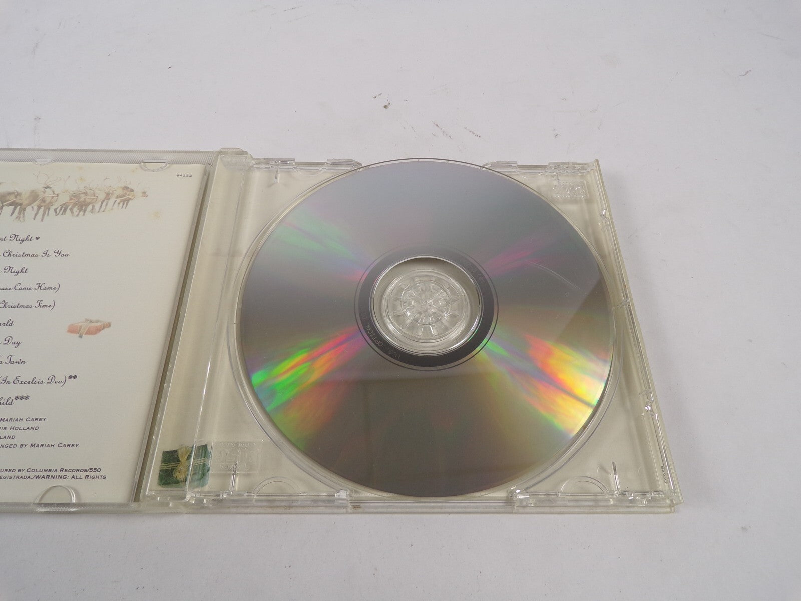 Mariah Carey Merry Christmas Columbia Silent Might O Holy Might Miss You CD#51