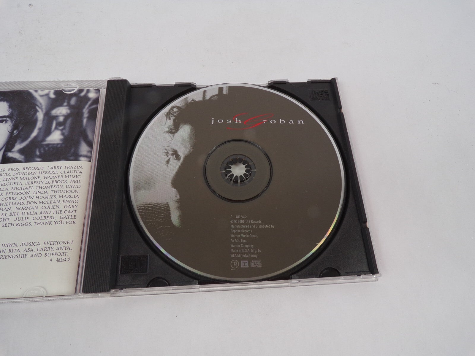 Josh Groban Alla Luce Del Sole Gira Con Me Questa Notte You're Still You CD#69
