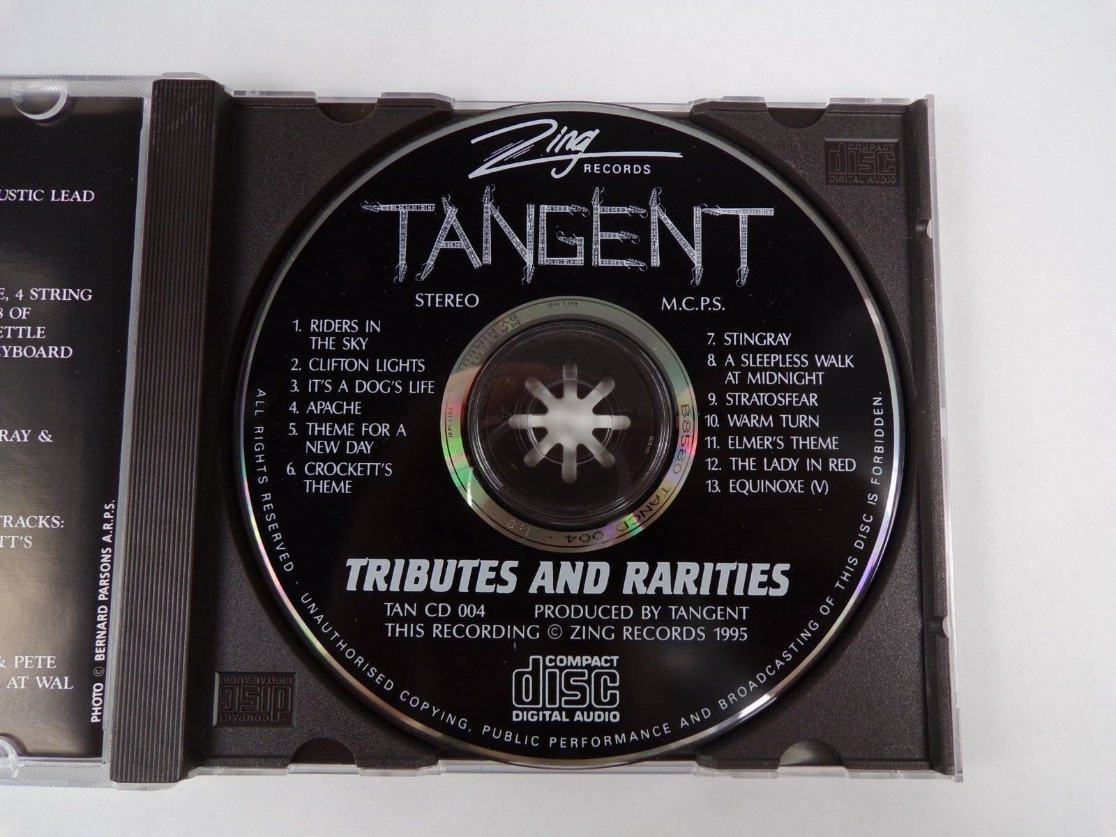 Tangent Tributes And Rarities CD #11