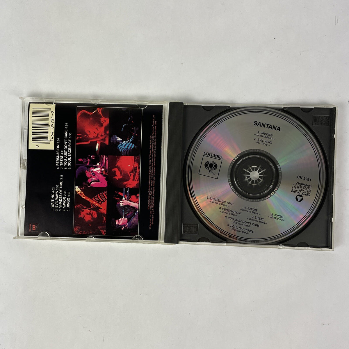 Santana Self-Titled CD #23