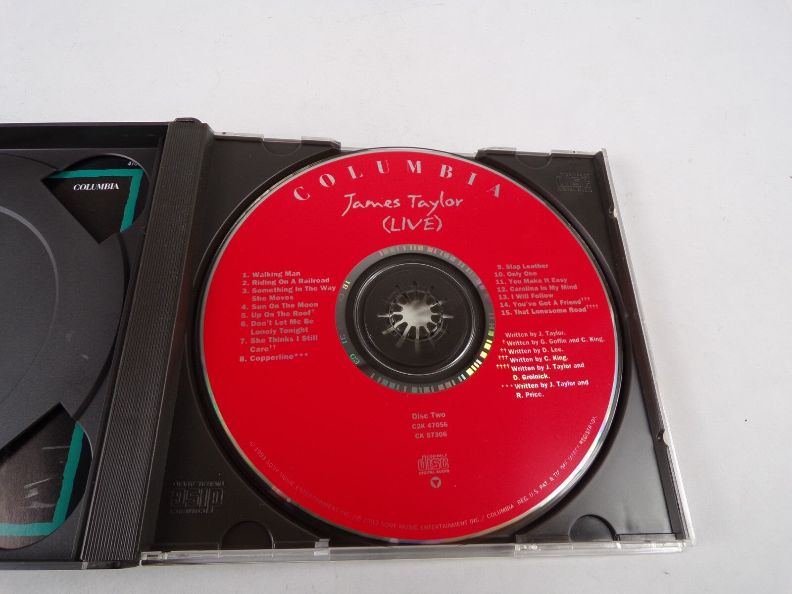 James Taylor Live Sweet Baby James Traffic Jam HaNdy Man Your Smiling Face CD#27