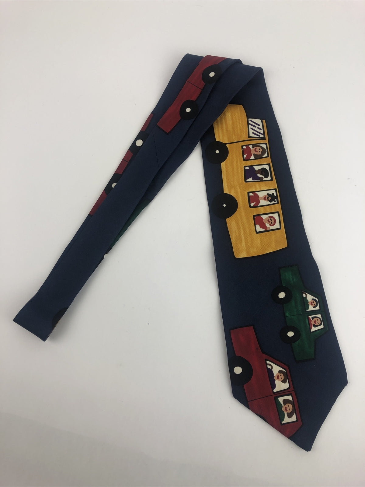 Save The Children " A Childs Education " Men's 100% Silk Necktie Multicolor 56"
