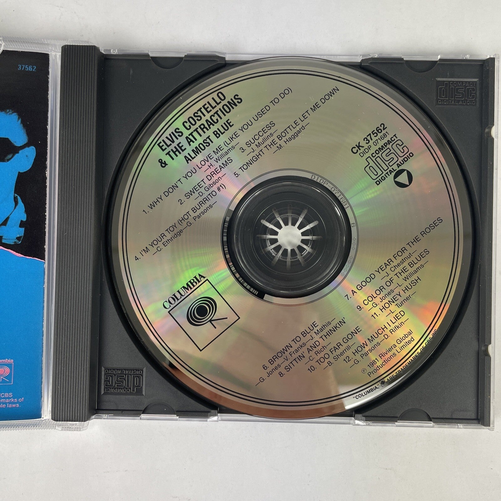 Elvis Costello And The Attractions - Almost Blue CD #29