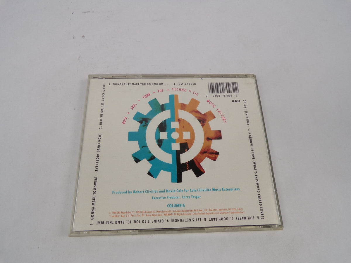 CC Music Factory Gonna Make You Sweat Here We Go, Let's Rock & Roll Things CD#67