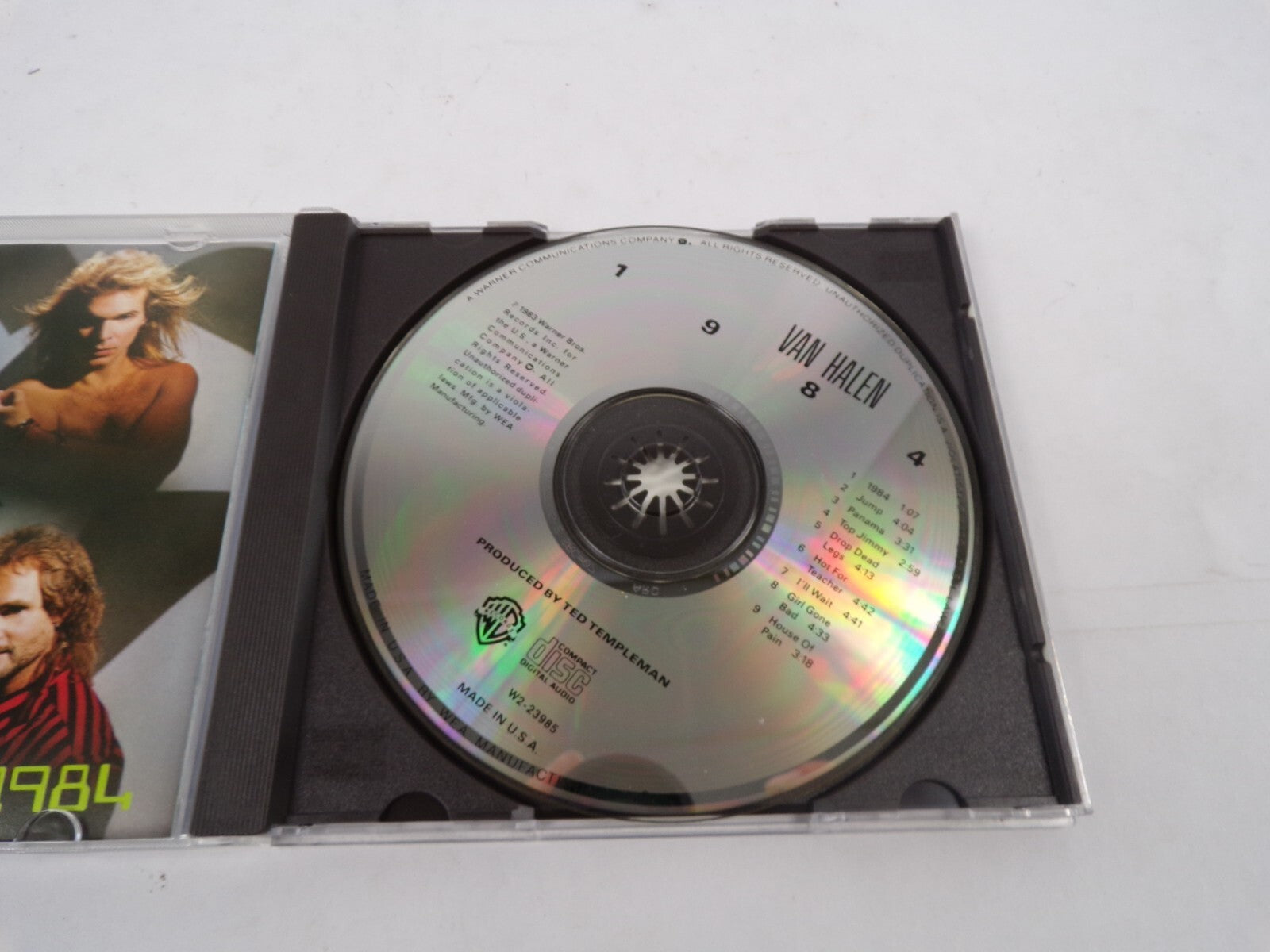 Van Halen 1984 Jump Panama Top Jimmy Drop Jimmy Drop Dead Legs Hot For CD#25