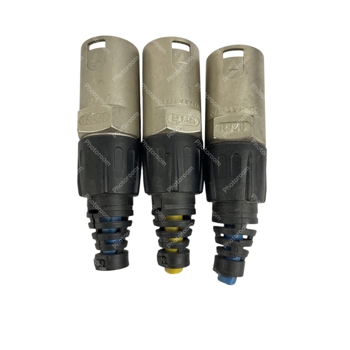 (3) Three Genuine NEUTRIK CAT 5 RJ45 EtherCON Cable End Heavy Duty Housing