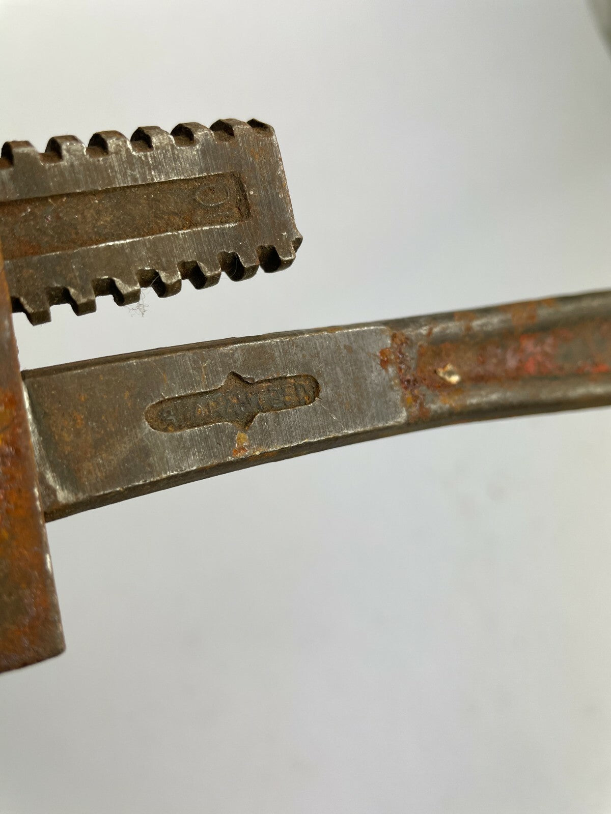 Henry and Allen heavy duty iron straight pipe plumbing wrench tool