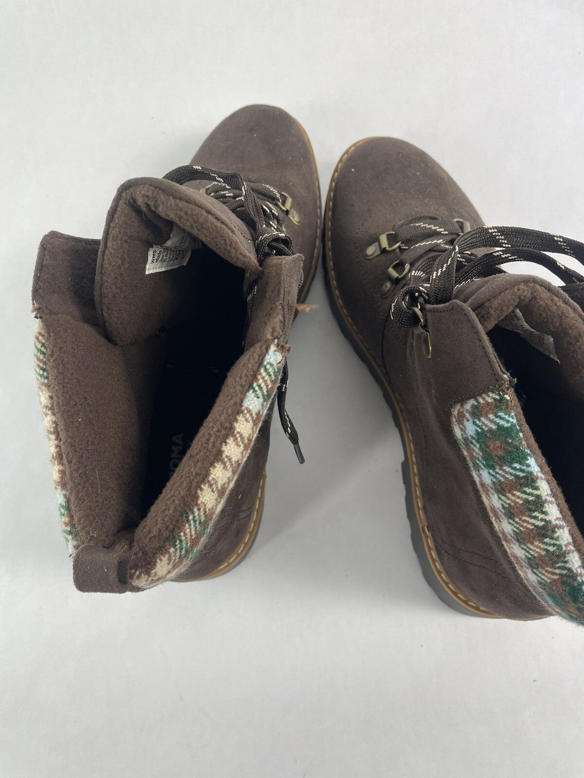 Sonoma Ankle Boots Lace up Brown 11 Women’s NWOB Winter/Fall Boots #73277