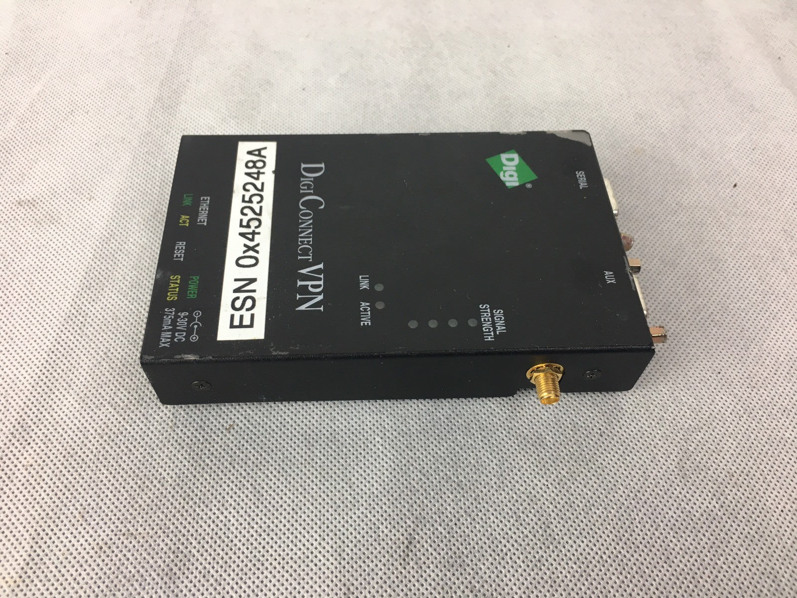 Digi Connect VPN CDMA S-1XRTT 50000894-04 H With out AC Adapter!
