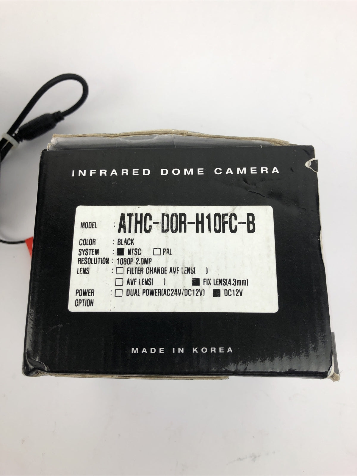HDSDI 1pc 4 Axis ATHC-DOR-H10FC-B Night Vision Security Surveillance CCTV Camera