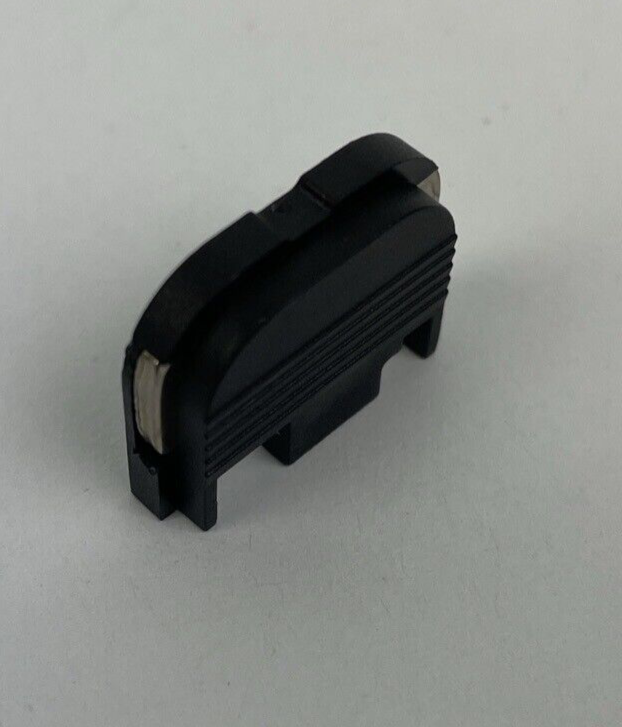 Brand New Slide Back Cover Plate Single Stack Black/ Silver - LOOK