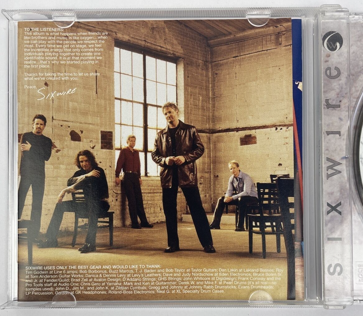 Sixwire - Self-titled CD (Enhanced Digital Audio CD, 2002, Warner Bros) S