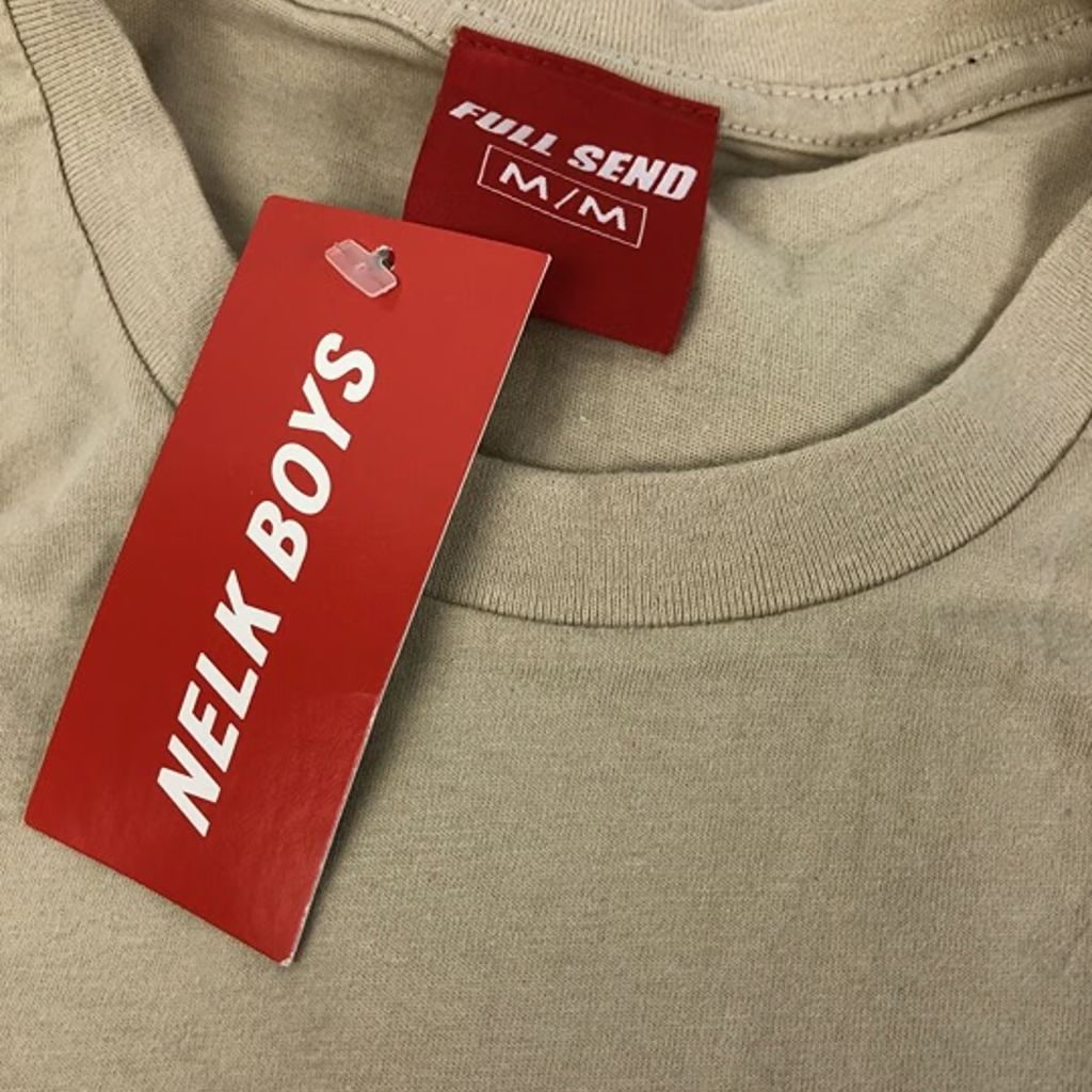 Full Send Nelk Boys " The Liquor Made Me Buy This Shirt "Mens Size M SS T-Shirt