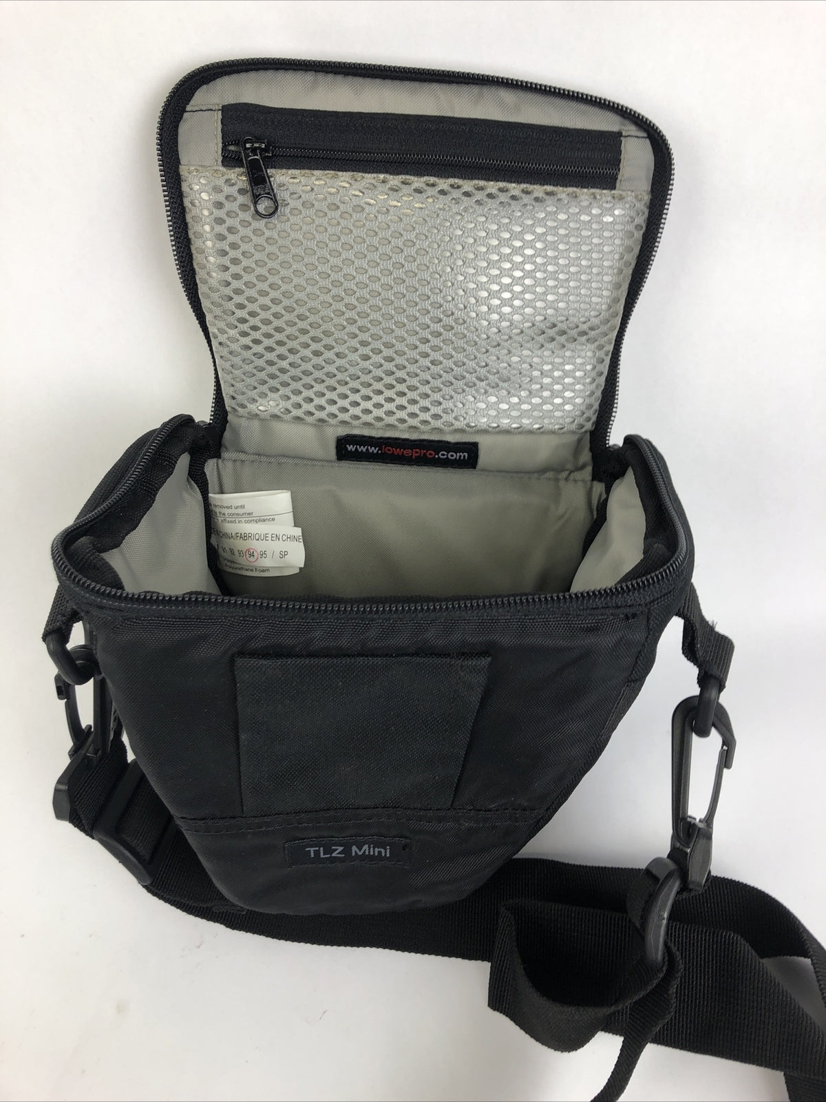 Lowepro Topload Zoom (TLZ) Mini Camera Bag Black Version Top Load Style Strap