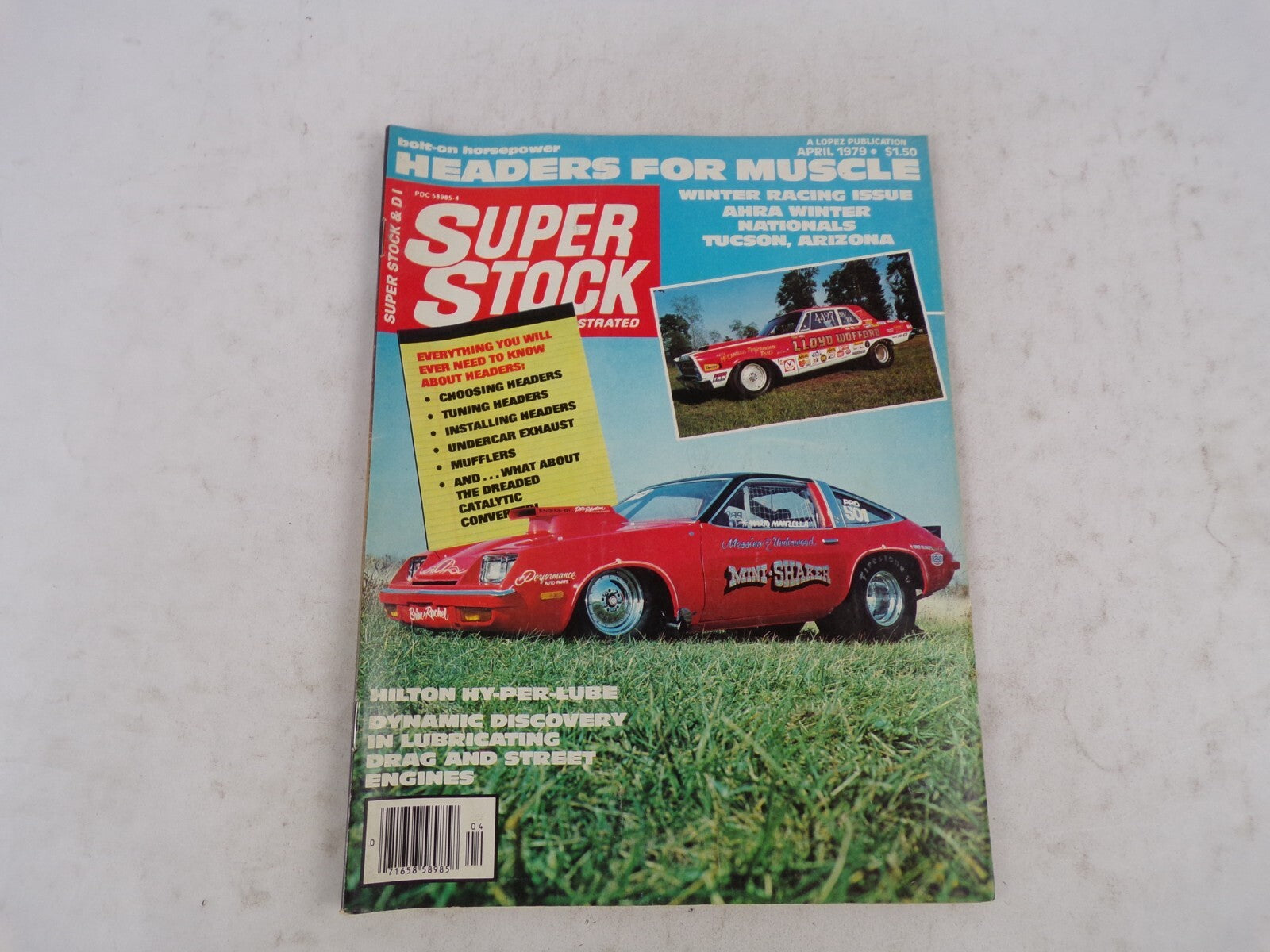 April 1979 Super Stock Headers For Muscle Bolt-On Horsepower Winter Racing Issue