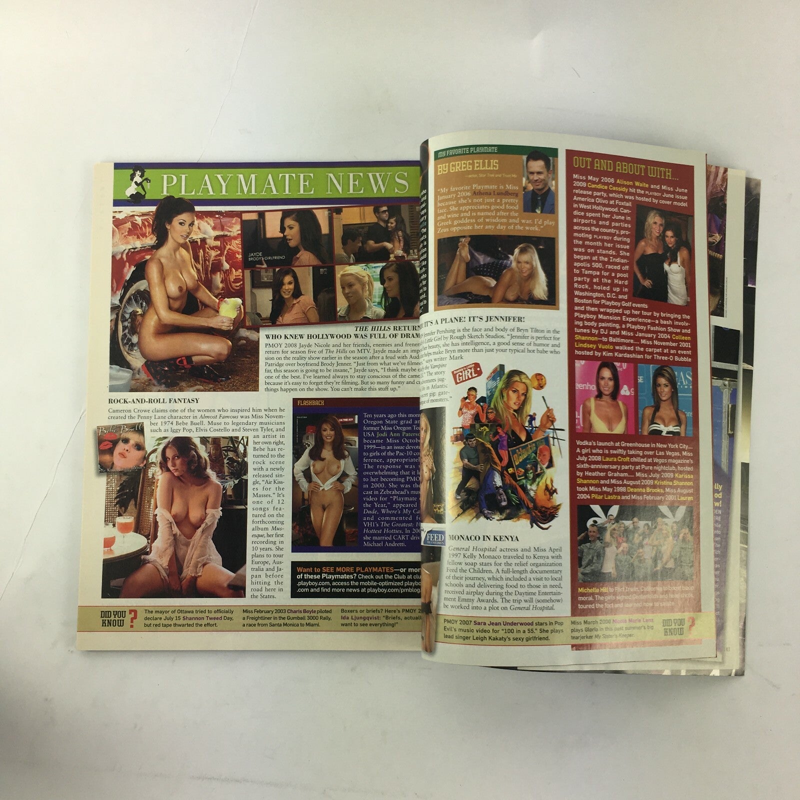 October2009 PlayBoy Magazine Vampire Bloodlust Pirates of Somalia WoodyHarrelson