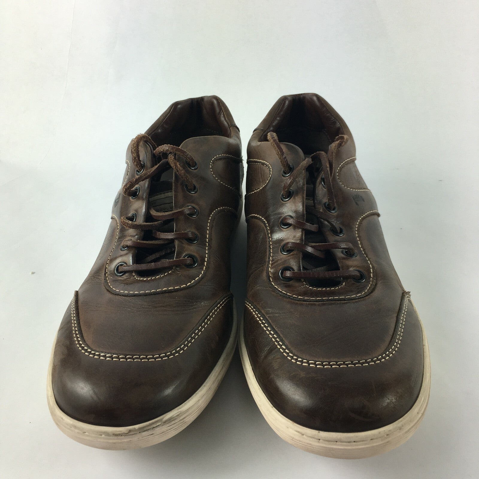 Genuine Tod's Stylish Sneakers Style Brown Shoes for Men Size 9 1⁄2