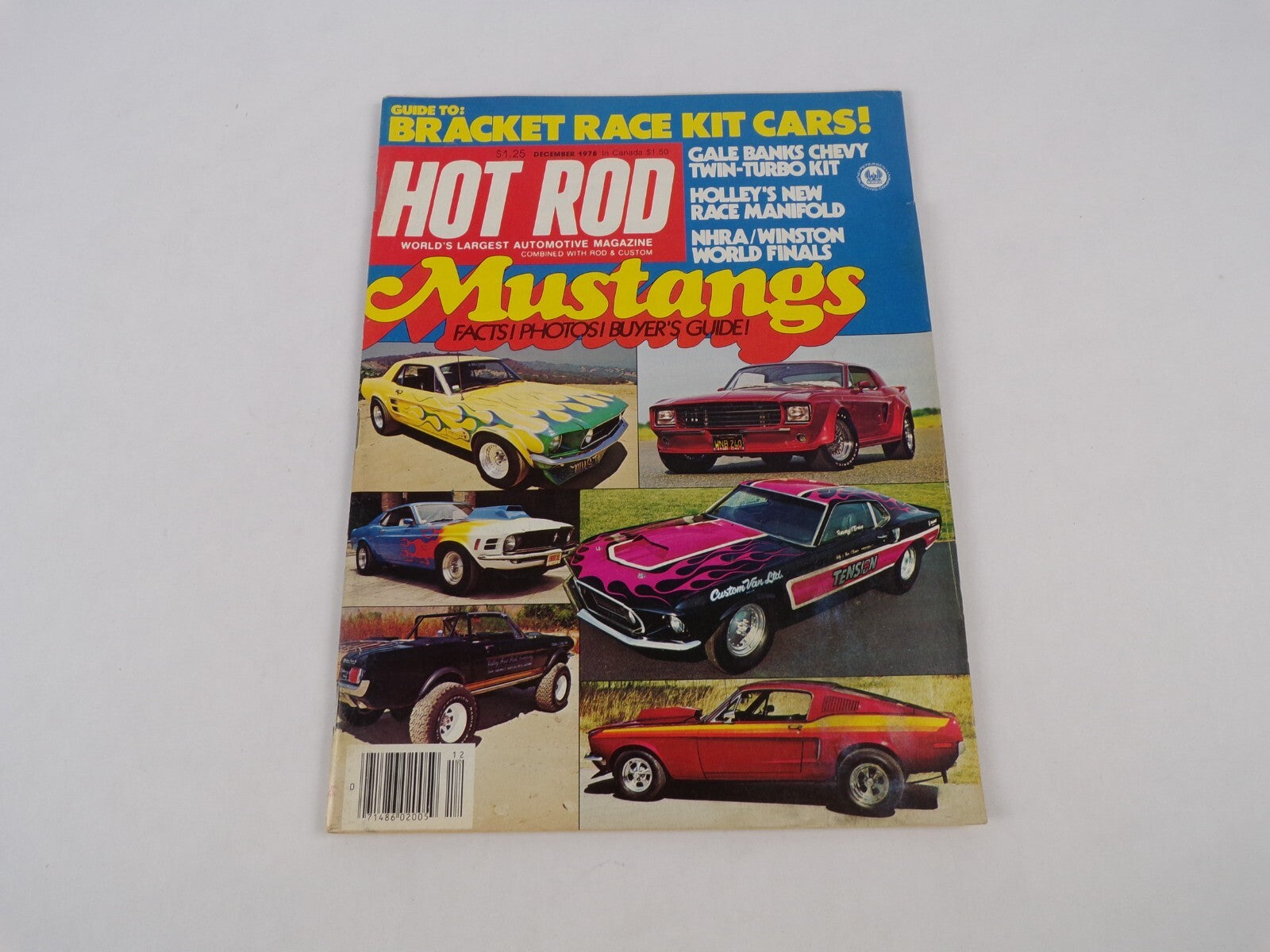 December 1978 Hot Rodding Magazine Bracket Race Kit Cars! Mustangs Factsi Photos