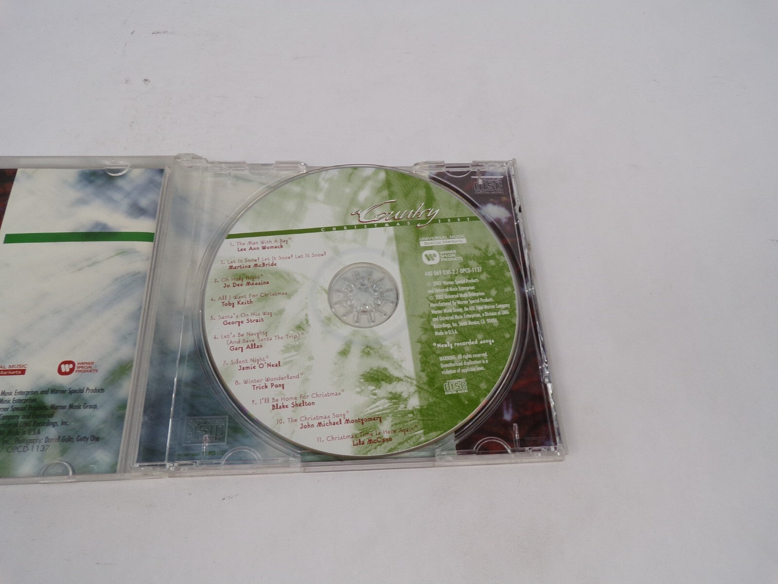 Country Christmas 2002 The Man With A Bag Let It Snow! Let It Snow! Let It CD#68