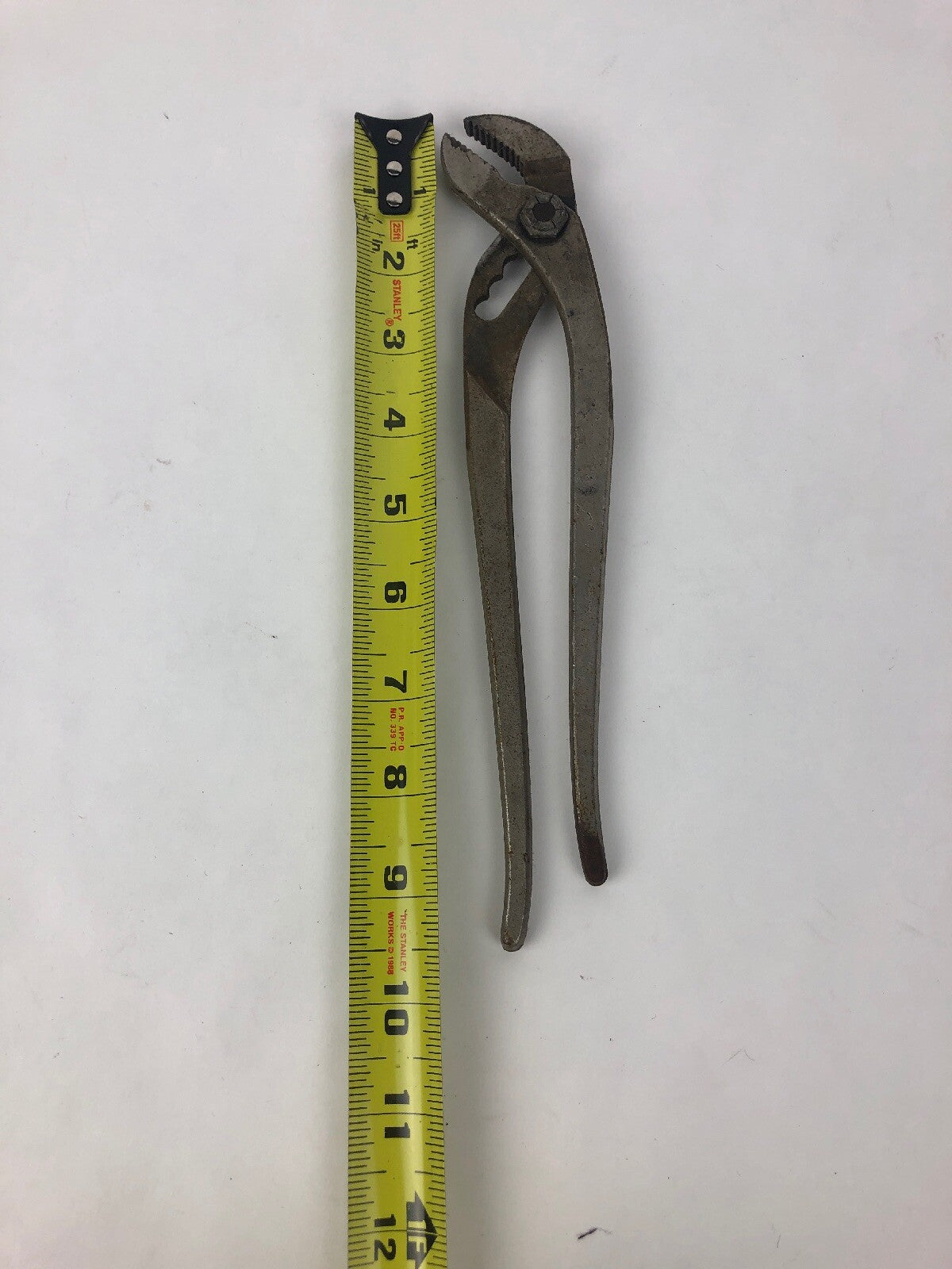 VINTAGE J.P. DANIELSON CO. INC. JAMESTOWN N.Y. USA 9.5” LONG SLIP Vice Grips