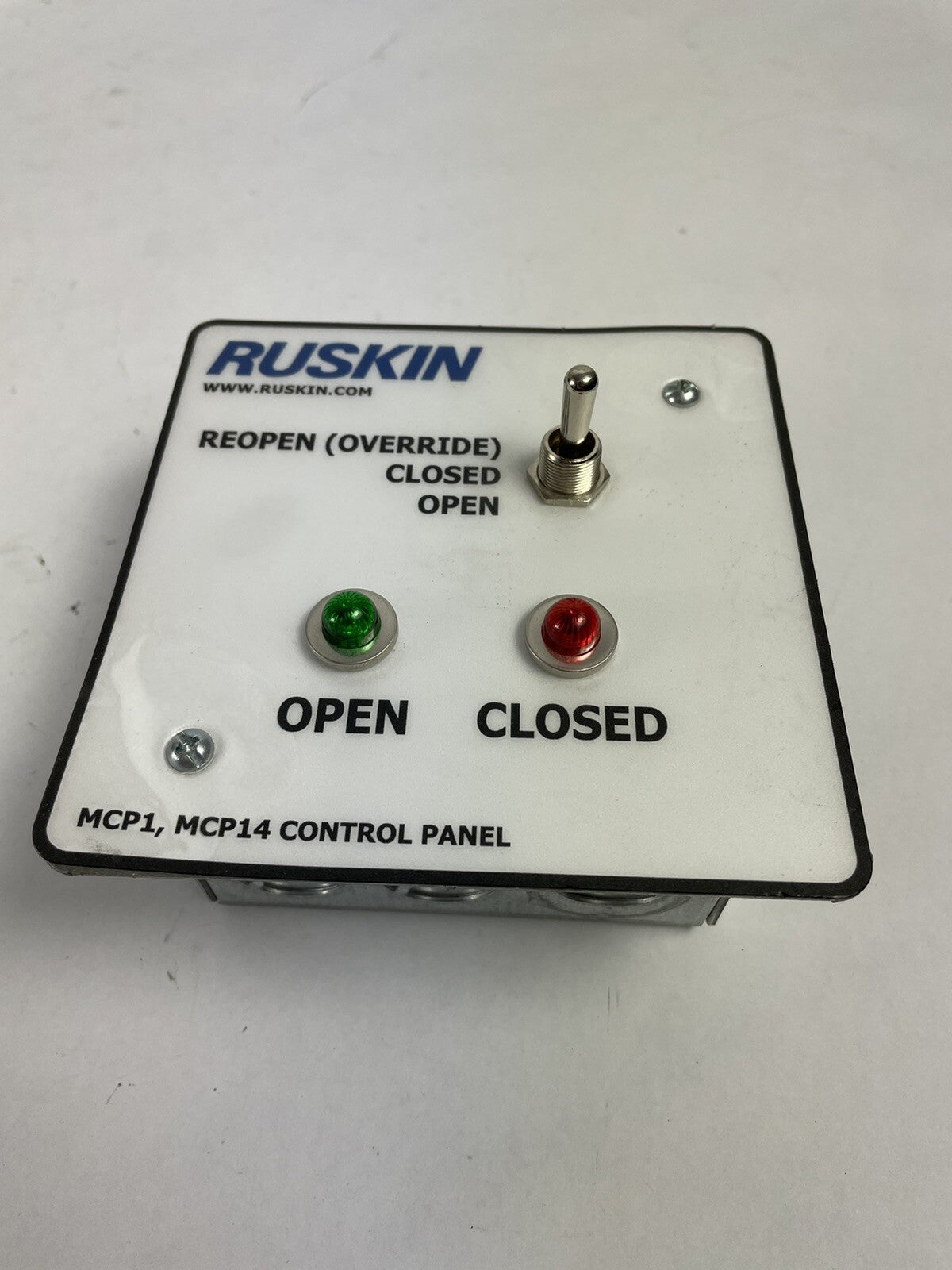 Ruskin MCP-1 Master Control Panel used with the TS150 MCP14