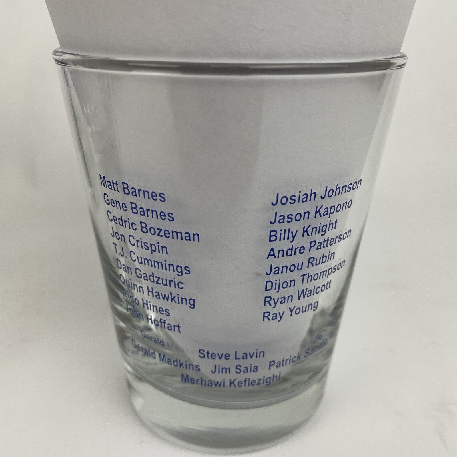 7 x UCLA Bruins Basketball Awards Banquet Highball Glass 96 97 98 99 00 01 02