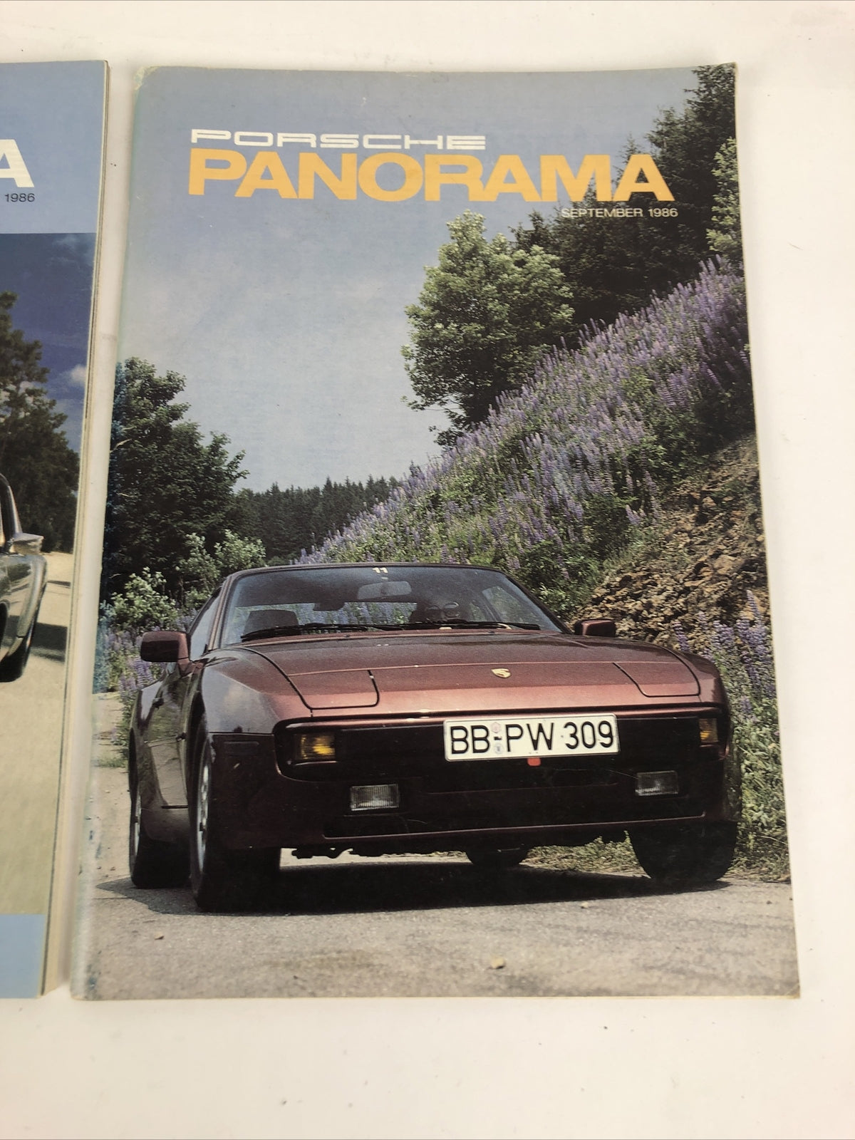 Porsche Panorama Magazine - 1986 Complete Set 30th Anniversary 12 issue - RARE