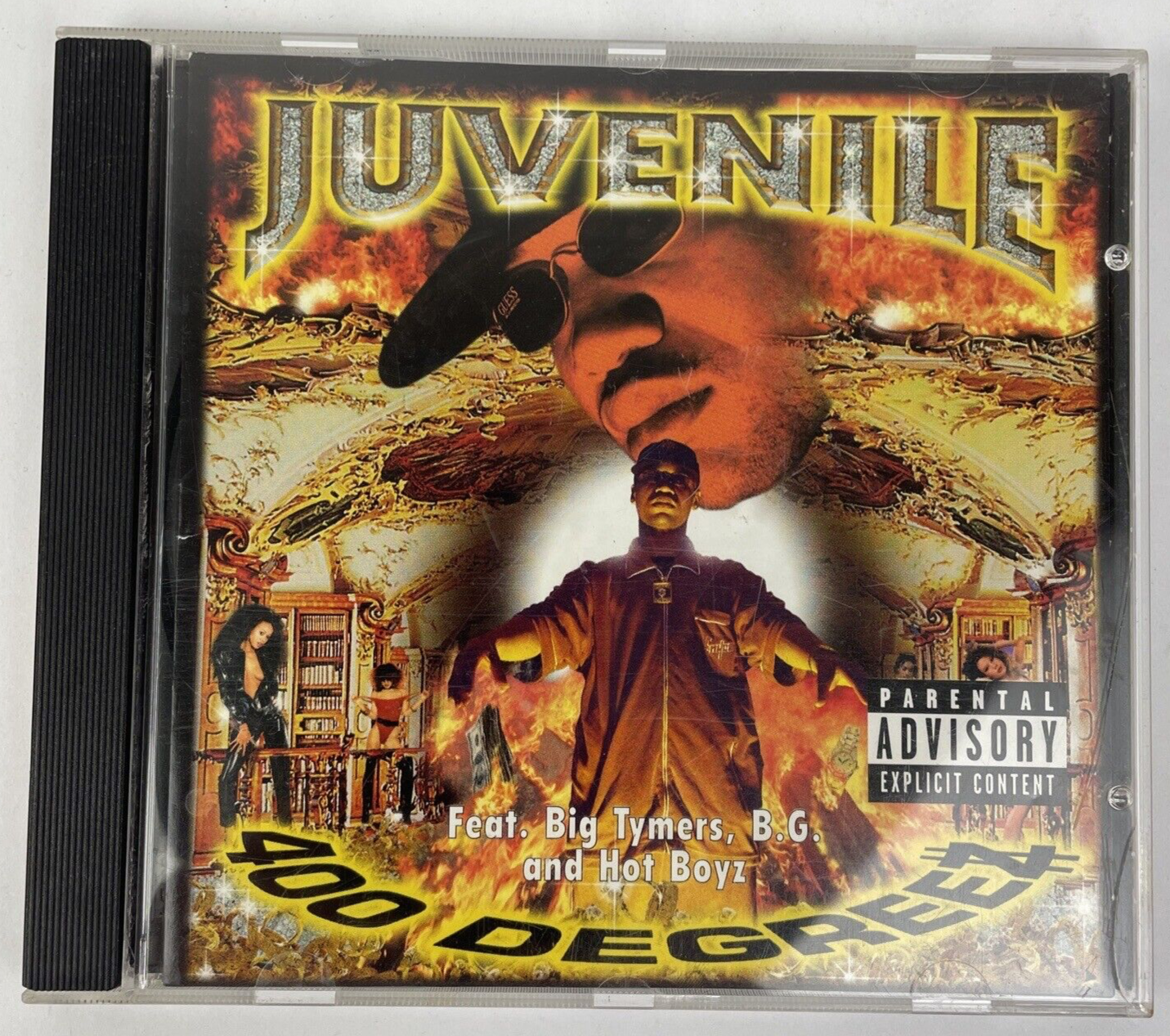 Juvenile - 400 Degrees - Juvenile CD Cash Money Records - Parental Advisory #1