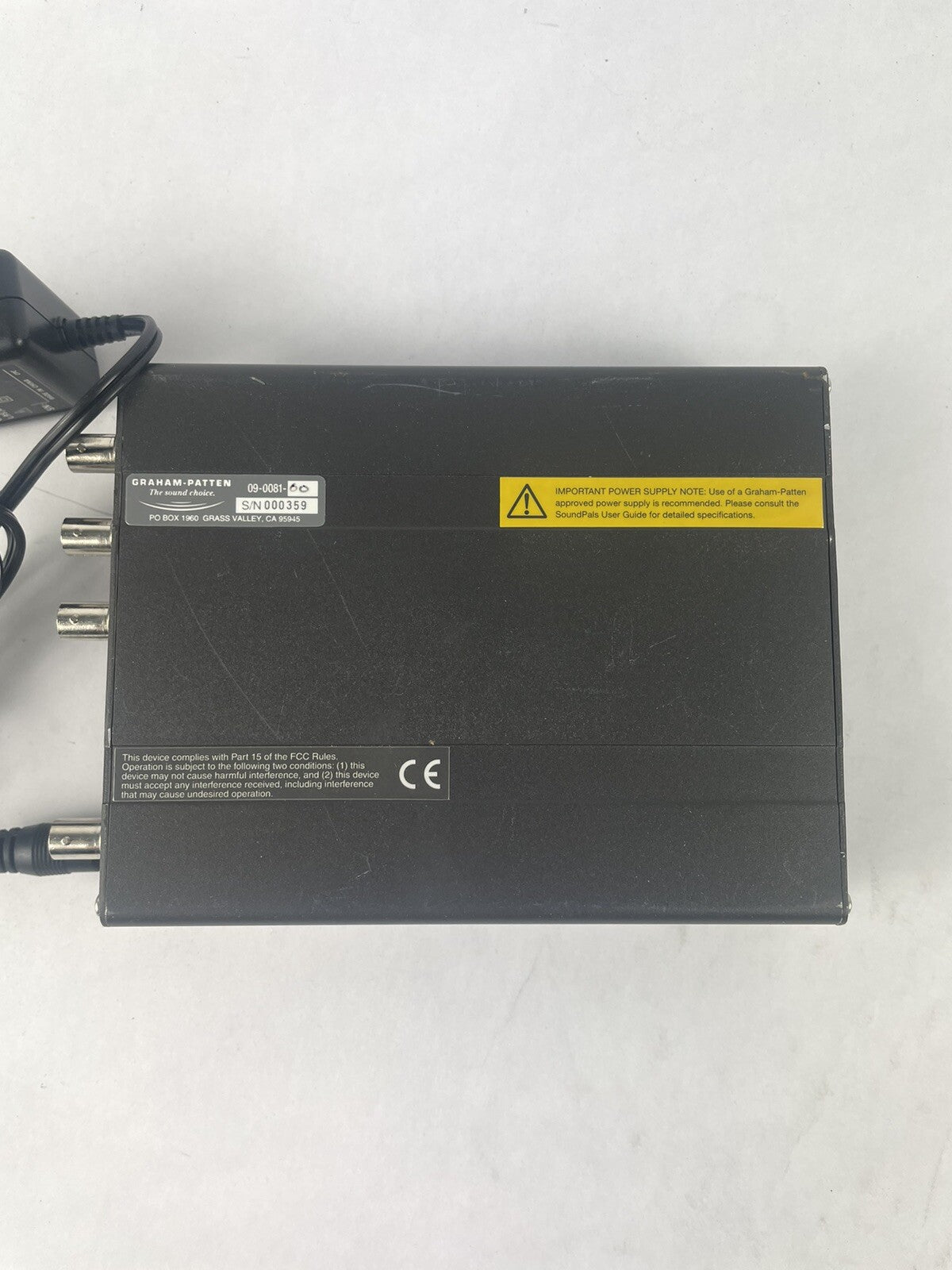 Graham Patten SoundPals VRG-1 Digital Audio Test Tone Signal Generator