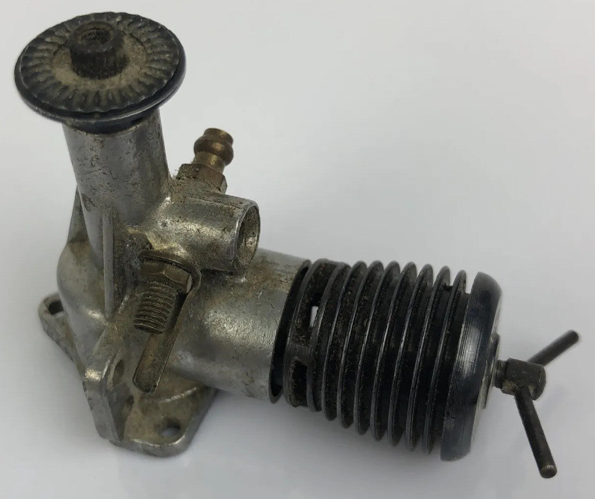 Vintage Jaguar 0.8 ccm Diesel Gas Line Control Model Airplane Engine as-is