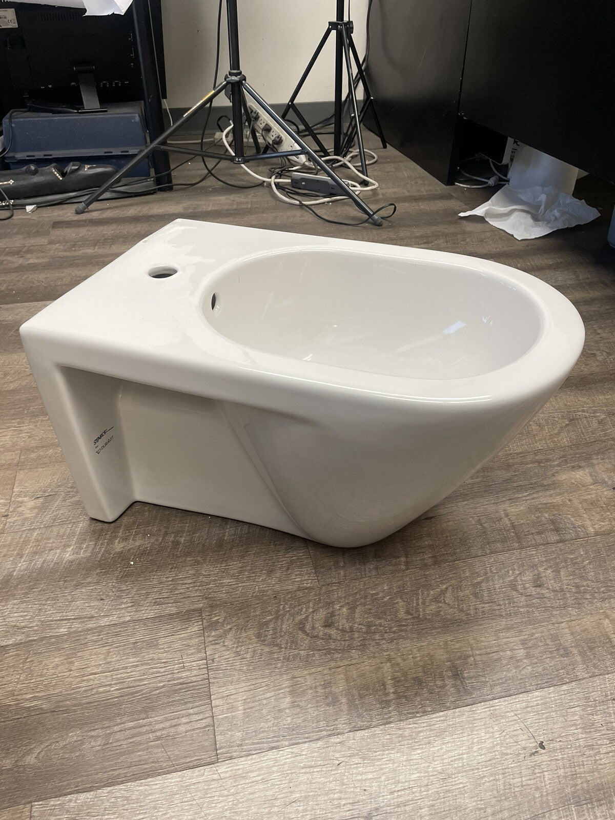 Duravit 026315 Starck 2 Wall Mount Elongated Toilet Bowl White