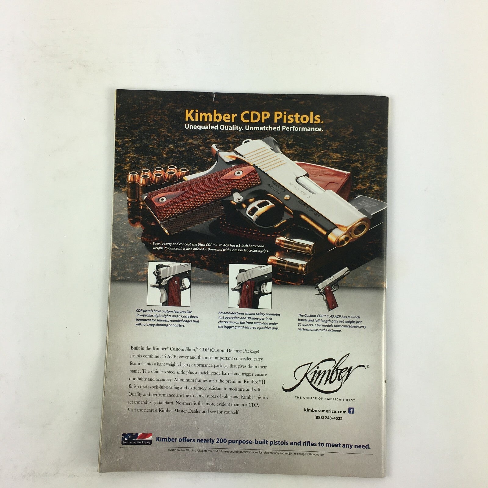 October 2014 Guns Magazine Brute Force Backup S&W XVR .460 Magnum Hunter .260
